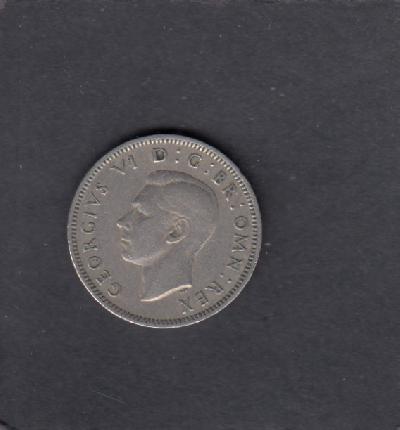 Beschrijving: 1 Shilling  GEORGIUS VI 